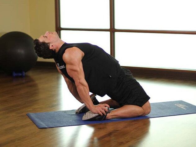 Morning workout to help enlarge the male penis.